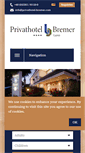 Mobile Screenshot of privathotel-bremer.com